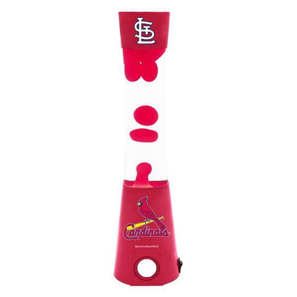 St. Louis Cardinals Magma Lava Lamp With Bluetooth Speaker  