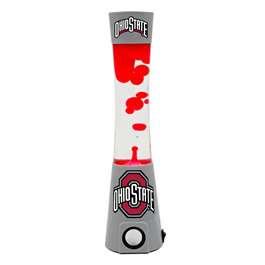 Ohio State Buckeyes Magma Lava Lamp With Bluetooth Speaker  