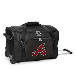 Atlanta Braves  22" Wheeled Duffel Bag L401