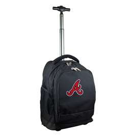 Atlanta Braves  19" Premium Wheeled Backpack L780