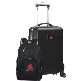 Arizona Diamondbacks  Deluxe 2 Piece Backpack & Carry-On Set L104