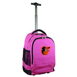 Baltimore Orioles  19" Premium Wheeled Backpack L780