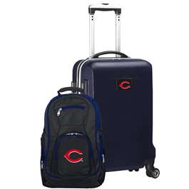 Cincinnati Reds  Deluxe 2 Piece Backpack & Carry-On Set L104