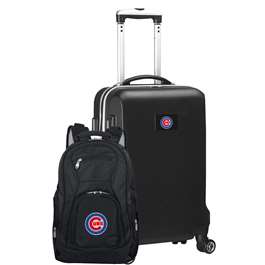 Chicago Cubs  Deluxe 2 Piece Backpack & Carry-On Set L104