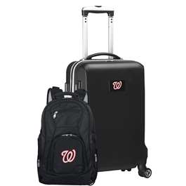 Washington Nationals  Deluxe 2 Piece Backpack & Carry-On Set L104