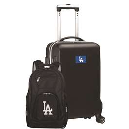 Los Angeles Dodgers  Deluxe 2 Piece Backpack & Carry-On Set L104
