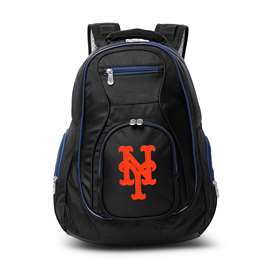 New York Mets  19" Premium Backpack W/ Colored Trim L708