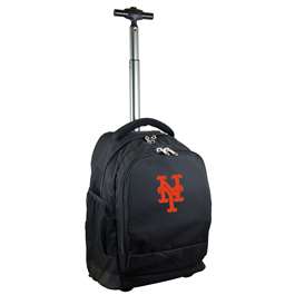 New York Mets  19" Premium Wheeled Backpack L780