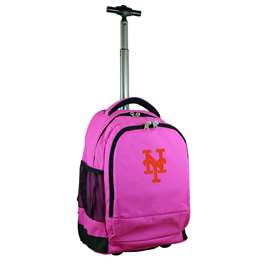 New York Mets  19" Premium Wheeled Backpack L780