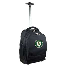 Oakland A's Athletics 19" Premium Wheeled Backpack L780