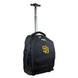 San Diego Padres  19" Premium Wheeled Backpack L780