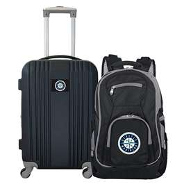 Seattle Mariners  Premium 2-Piece Backpack & Carry-On Set L108