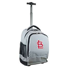 St Louis Cardinals  19" Premium Wheeled Backpack L780