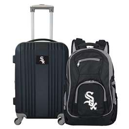 Chicago White Sox  Premium 2-Piece Backpack & Carry-On Set L108