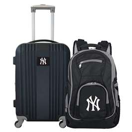 New York Yankees  Premium 2-Piece Backpack & Carry-On Set L108