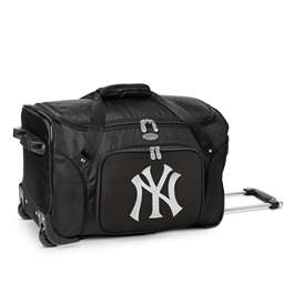 New York Yankees  22" Wheeled Duffel Bag L401