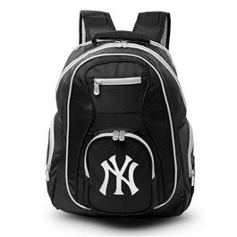 New York Yankees  19" Premium Backpack W/ Colored Trim L708