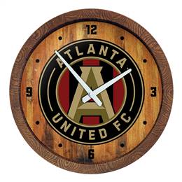 Atlanta United: "Faux" Barrel Top Clock  