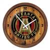 Atlanta United: Weathered "Faux" Barrel Top Clock  