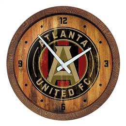 Atlanta United: Weathered "Faux" Barrel Top Clock  