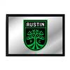 Austin F.C.: Framed Mirrored Wall Sign Button Pot