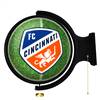 FC Cincinnati: Pitch - Original Round Rotating Lighted Wall Sign