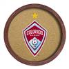 Colorado Rapids: "Faux" Barrel Framed Cork Board  