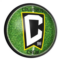 Columbus Crew: Pitch - Round Slimline Lighted Wall Sign