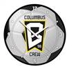 Columbus Crew: Soccer Ball - Modern Disc Wall Clock