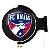 FC Dallas: Original Round Rotating Lighted Wall Sign