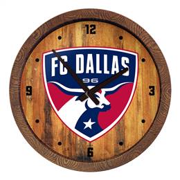 FC Dallas: "Faux" Barrel Top Clock  