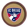 FC Dallas: "Faux" Barrel Framed Cork Board  