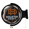 Houston Dynamo: Soccer Ball - Original Round Rotating Lighted Wall Sign