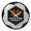 Houston Dynamo: Soccer Ball - Modern Disc Wall Clock