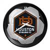 Houston Dynamo: Soccer Ball - Ribbed Frame Wall Clock