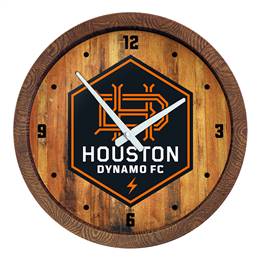 Houston Dynamo: "Faux" Barrel Top Clock  