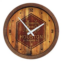 Houston Dynamo: Branded "Faux" Barrel Top Clock  