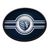 Sporting Kansas City: Oval Slimline Lighted Wall Sign