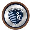 Sporting Kansas City: Barrel Top Framed Mirror Mirrored Wall Sign