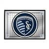 Sporting Kansas City: Team Spirit - Framed Mirrored Wall Sign