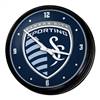 Sporting Kansas City: Retro Lighted Wall Clock