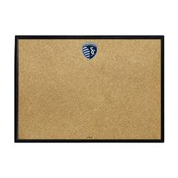 Sporting Kansas City: Framed Cork Board Wall Sign