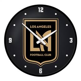 Los Angeles Football Club: Modern Disc Wall Clock