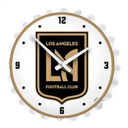 Los Angeles Football Club: Bottle Cap Lighted Wall Clock