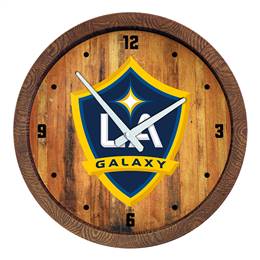LA Galaxy: "Faux" Barrel Top Clock  