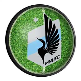 Minnesota United FC: Pitch - Round Slimline Lighted Wall Sign