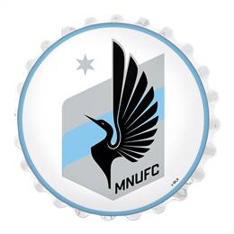 Minnesota United FC: Bottle Cap Wall Light