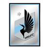 Minnesota United FC: Framed Mirrored Wall Sign