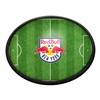 New York Red Bulls: Pitch - Oval Slimline Lighted Wall Sign