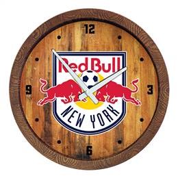 New York Red Bulls: "Faux" Barrel Top Clock  